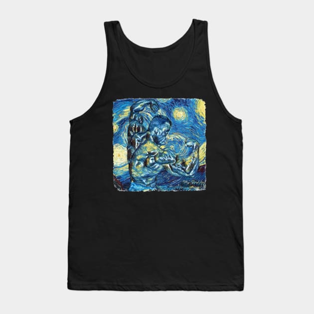 Sylvester Stallone Van Gogh Style Tank Top by todos